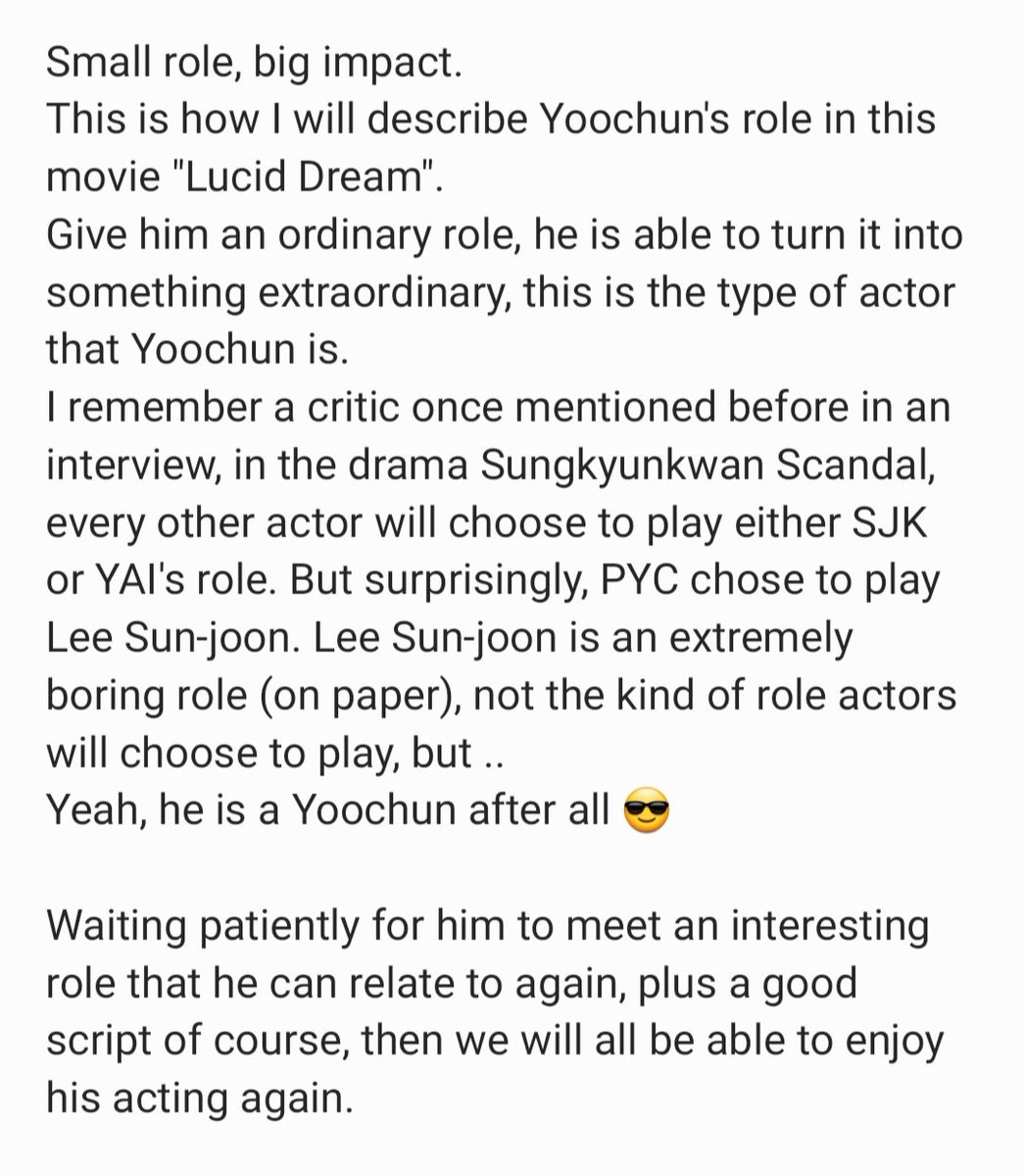 Bubbly_is_me's tweet image. "..even movie enthusiasts who do not know Yoochun commented that “the young man in the wheelchair was good” .."
#luciddream #goodactor #parkyuchun #yoochun #박유천 #ユチョン #朴有天 #ยูชอน