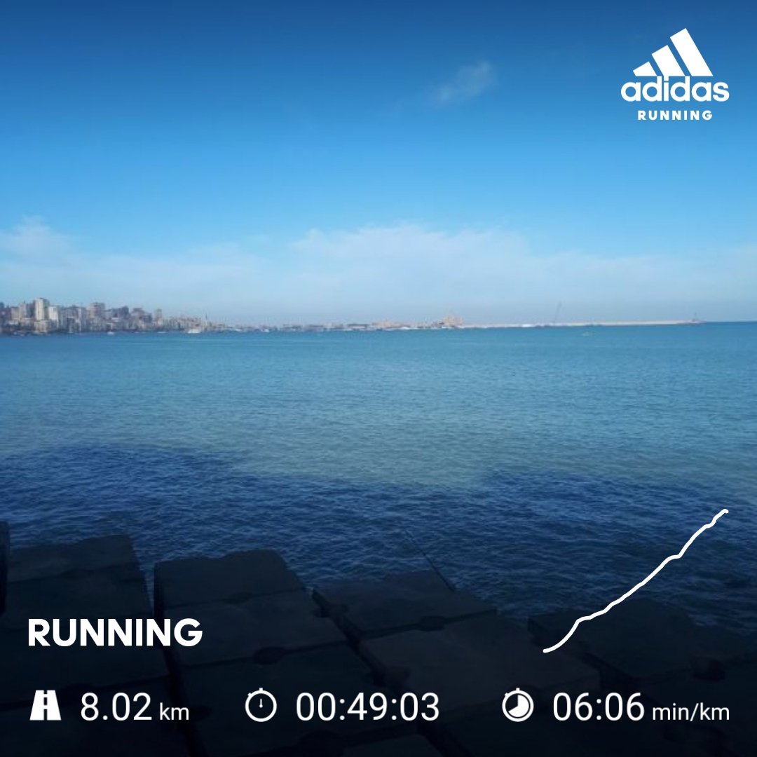 amrabayazeed's tweet photo. Running 8K in 49:03 min, without rest.
#Running #Outdoors 😷 #Fitness #Discipline #AdidasRunningApp https://t.co/niysVSdWYq