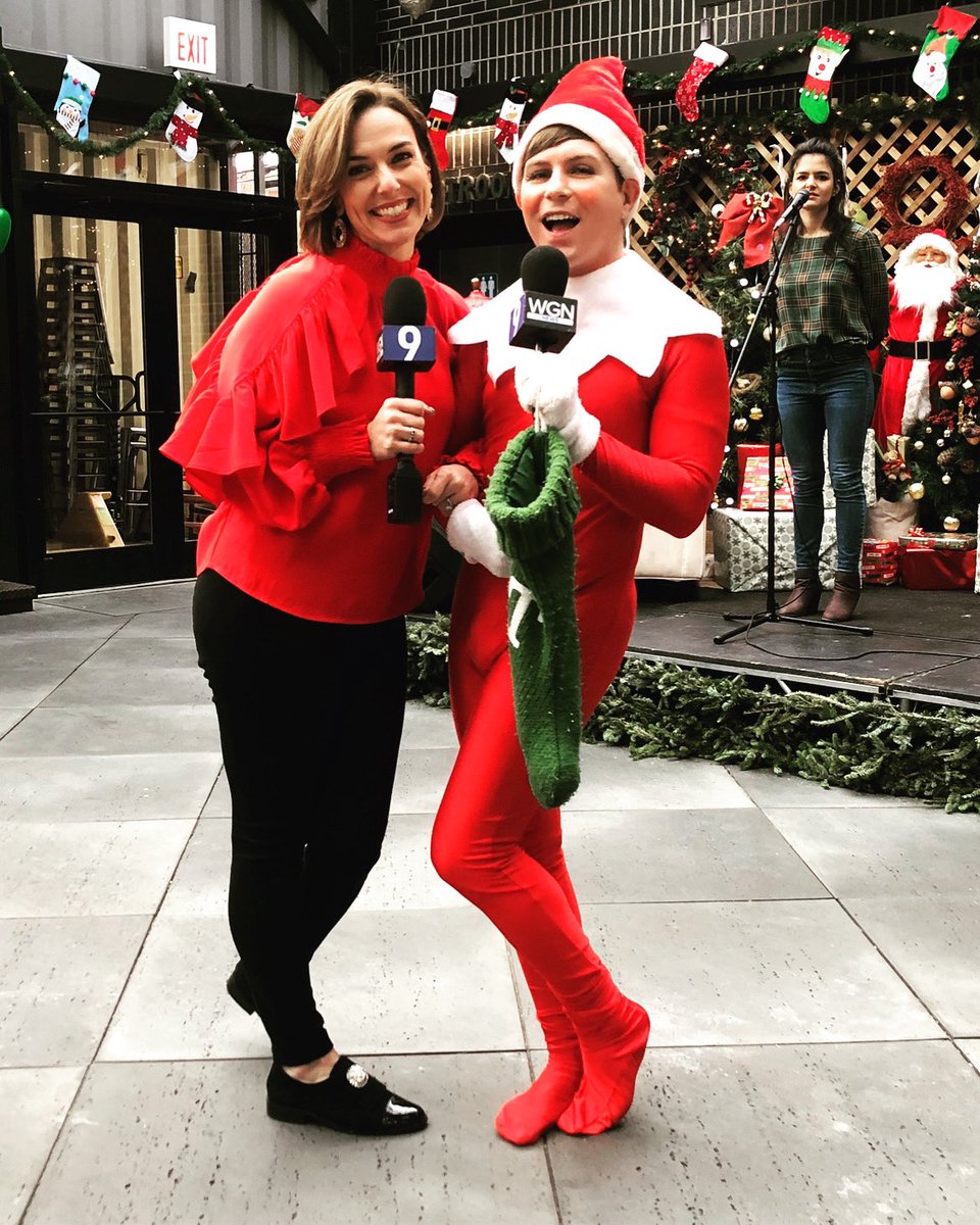 TheRealElfTommy's tweet photo. Tune into @WGNMorningNews this morning @8:20AM CST @anabelaval and #TheRealElf are back! β€οΈπΊ https://t.co/bDcFgP5WE6