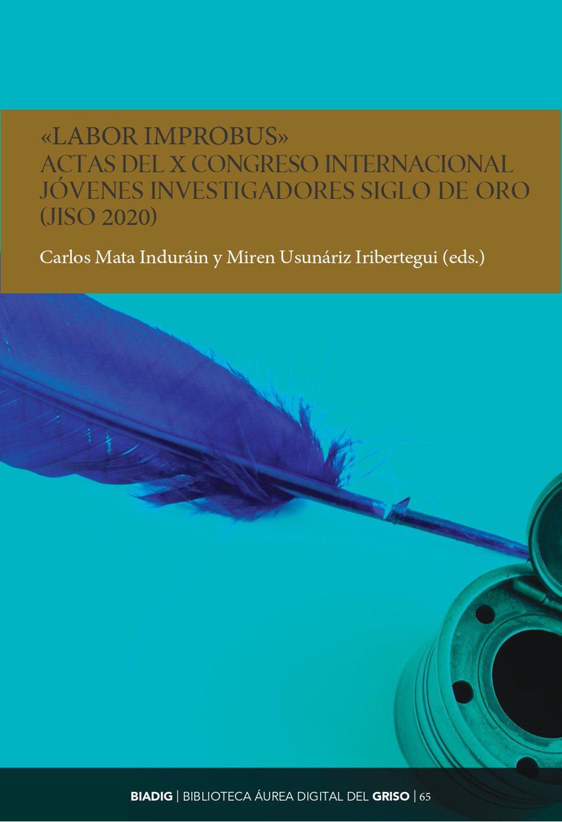 cmatain's tweet photo. Publicadas en #AccesoAbierto #OpenAccess las actas del congreso #JISO2020, ed. por @cmatain y @mirenusu. Están disponibles en #DADUN y las presentaremos en el #JISO2021. #SiglodeOro #JóvenesInvestigadores #LaborImprobus #UNAV #CienciaAbierta #OpenScience https://t.co/cqAtJQbNQ4 https://t.co/vVdxEGMWqz
