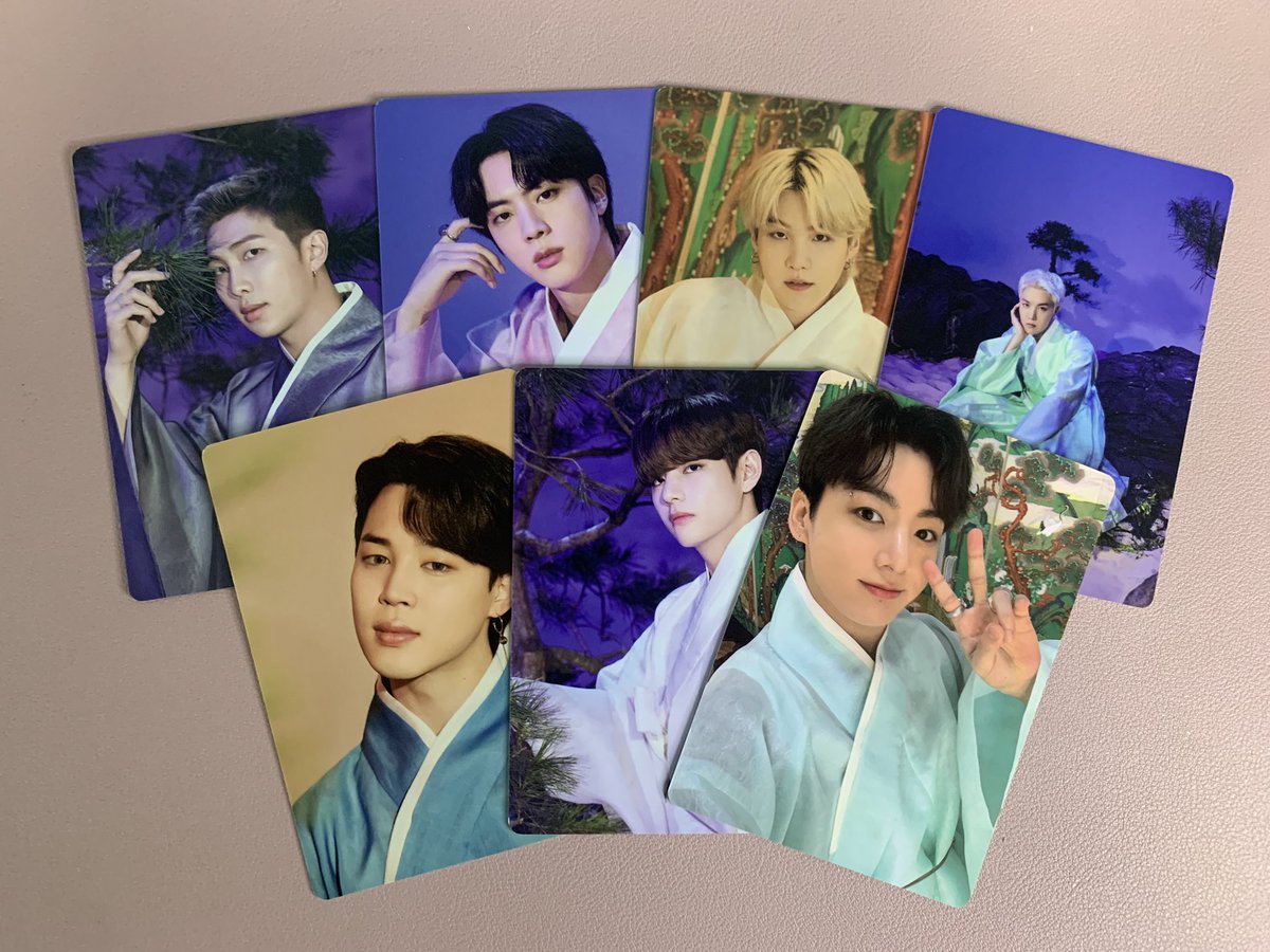 KoreOT7's tweet photo. My HYYH Part 1 &amp; 2 albums + Dalmajung Mini PCs are home! Thank you, @kaepopshop! 💜 I pulled Join &amp; OT7! Siyempre, ang Kuya Seokjin, walang balak umuwi. 🥲 https://t.co/mAIYUVDUAH