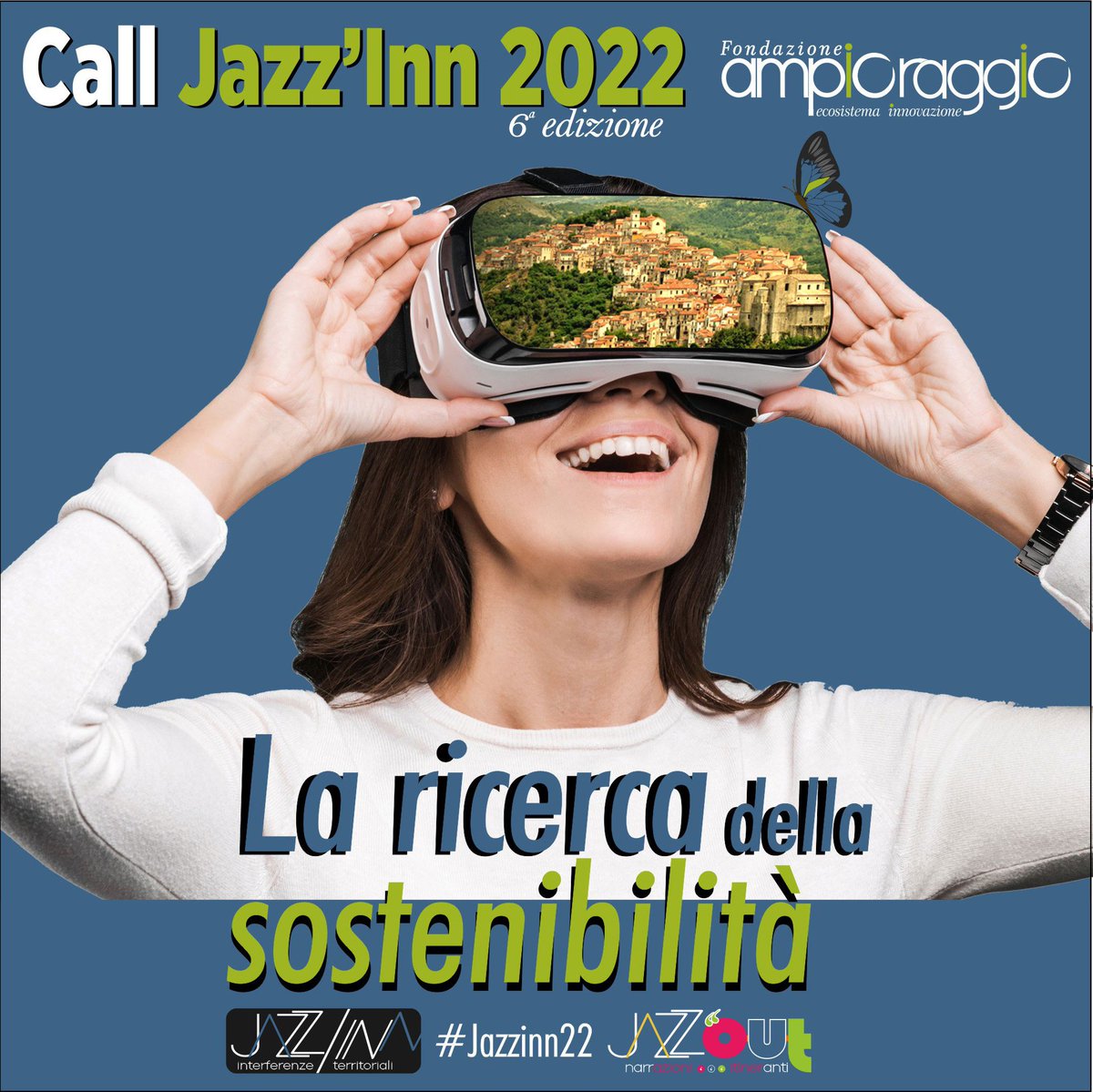 giuseppe73's tweet photo. La VI edizione di #jazzinn sarà realizzata in 2 #areeinterne che @ampioraggio selezionerà con un bando. Oggi illustriamo la call alle 1630 per seguire il #webinart ecco il link https://t.co/rLAH52e7jh @flavia_marzano @areeinterne @AgenziaCoesione @MontagnaUncem @BorghiPiuBelli https://t.co/ovwlygfAMI