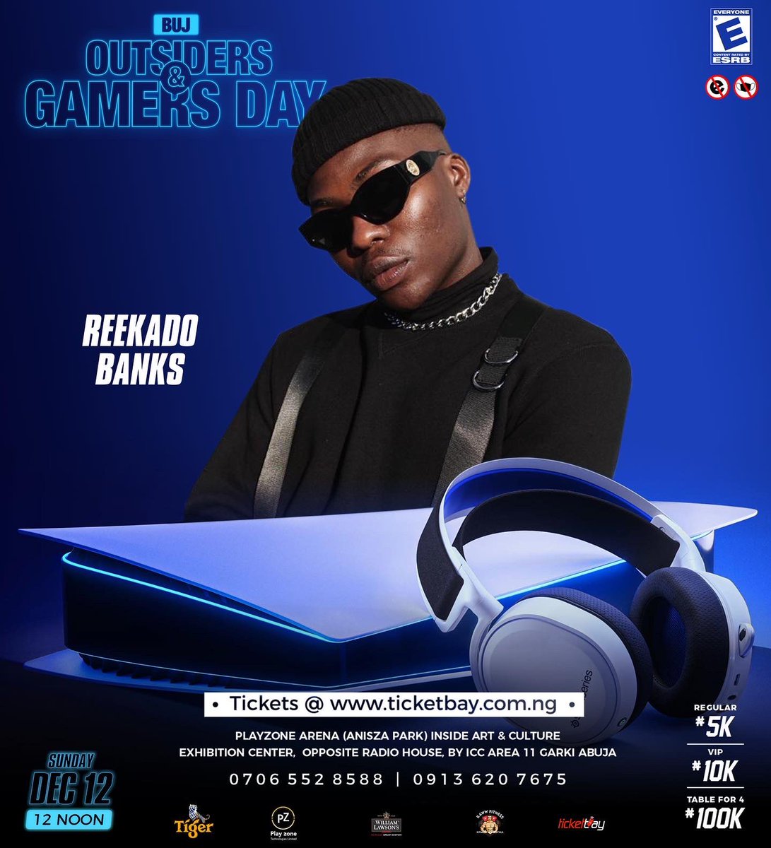 PlayzoneNg's tweet photo. On Sunday we’re outside 🥳🥳🥳🥳
Ticket link in bio 🥳
Pull up Abuja.
#AbujaTwitterCommunity
#PlayzoneArena https://t.co/lHH91KsBKQ