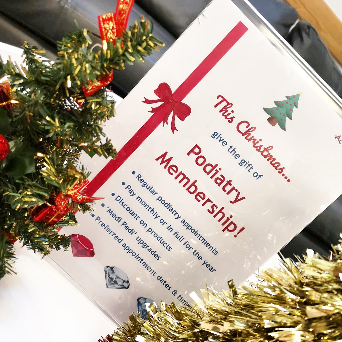 Give the gift of #Podiatry. 🌟

This season make someone's life easier, #happier and more active 🏃‍♀️ with our podiatry membership. 

👣 Regular appointments.
👣 Product discounts.
👣 Preferred appointment times.

Sounds like foot heaven! 🙏

Give us a call 01489881204

#giftideas