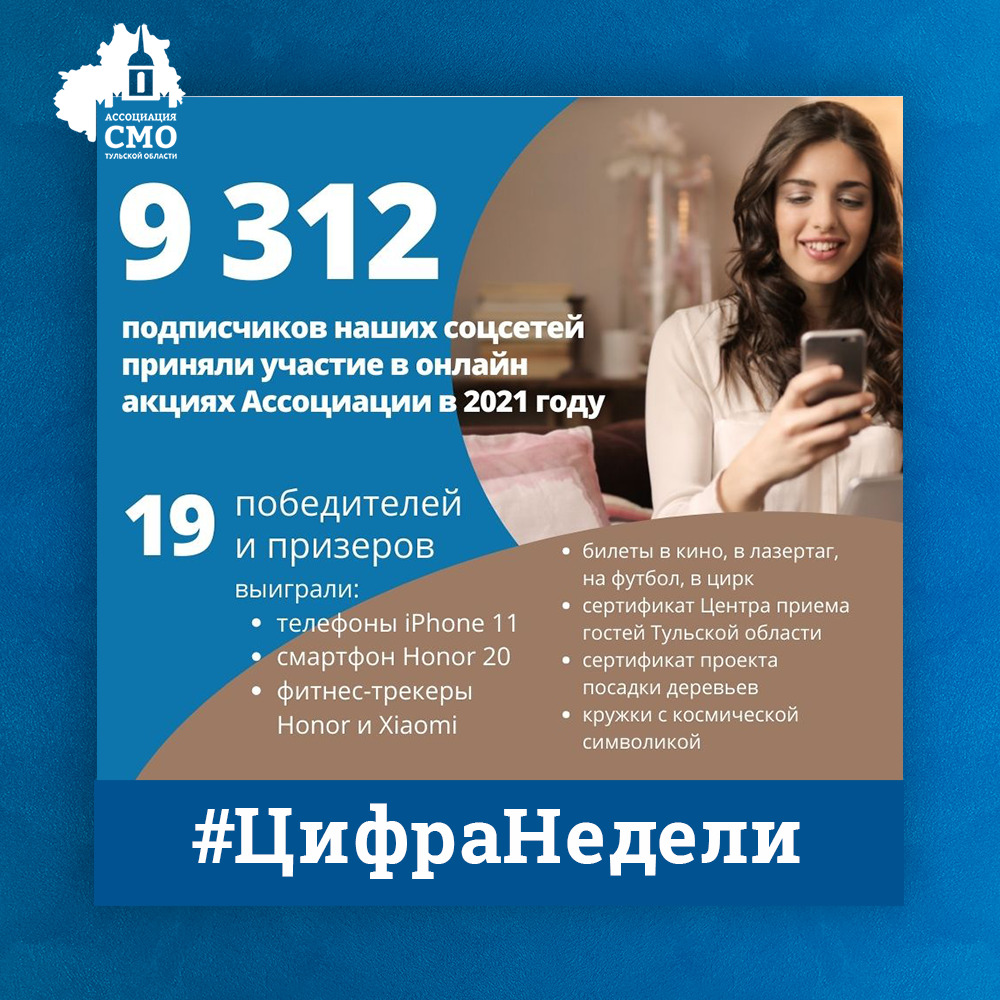 #СМО71  #СМО_ТО #ЦифраНедели