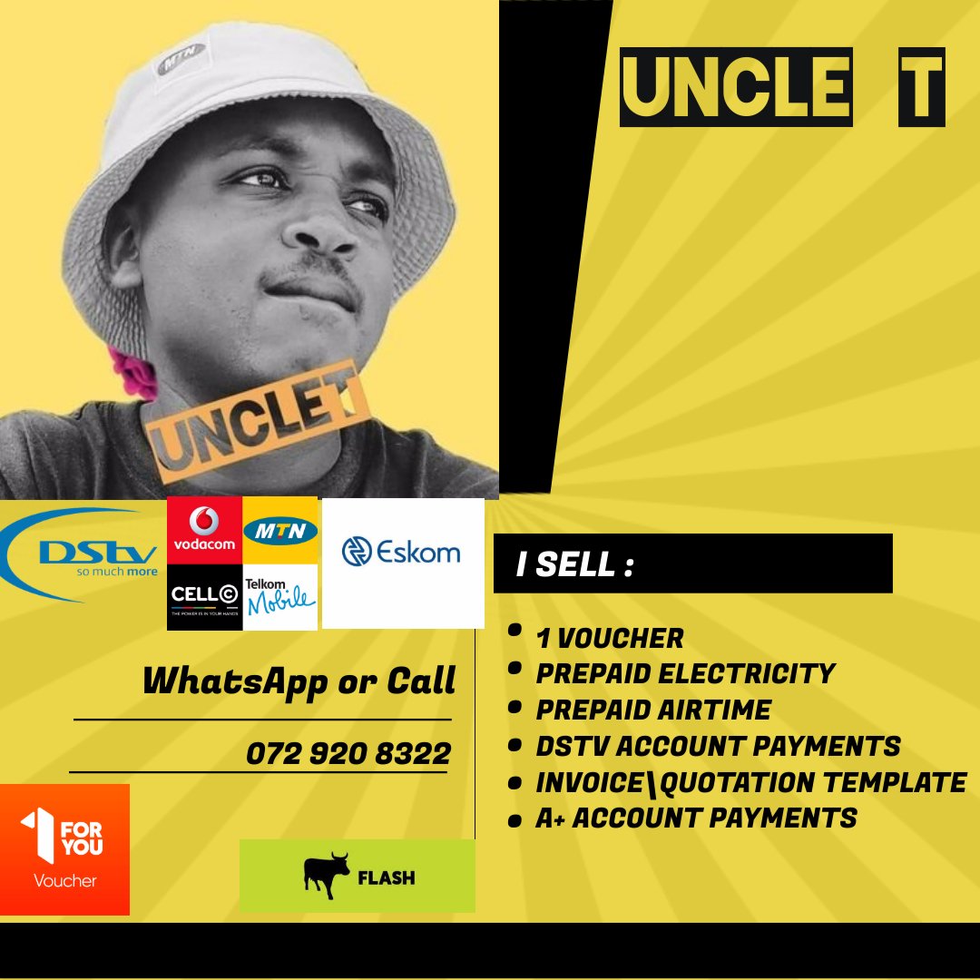 Still at your service guys, please retweet for my customers on your timeline please 🙏