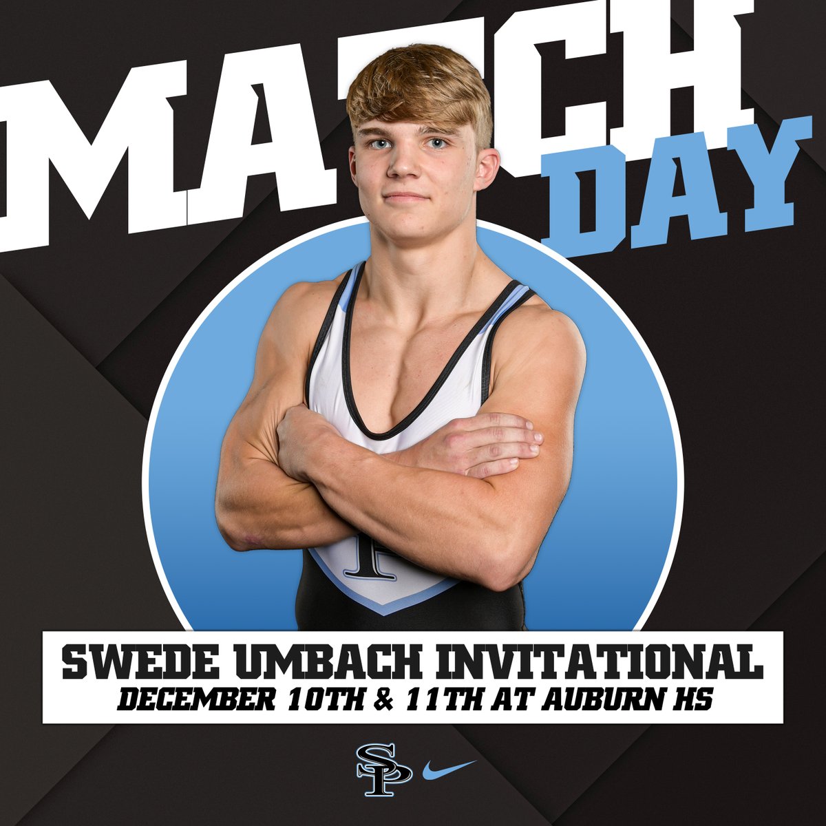 SPJagsWrestling's tweet photo. It's Match Day!! Varsity will be heading to Auburn High School today for the annual Swede Umbach Invitational tomorrow. Go Jags! @spainparkath https://t.co/dQFRr5Mspc