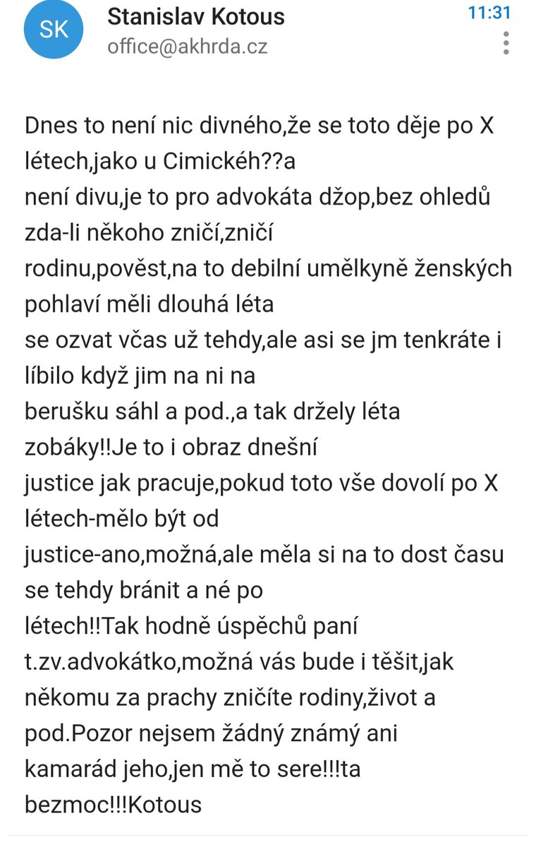 JulieMontek's tweet photo. Z cyklu Z dnešních mailů: https://t.co/WaXnrYOROQ