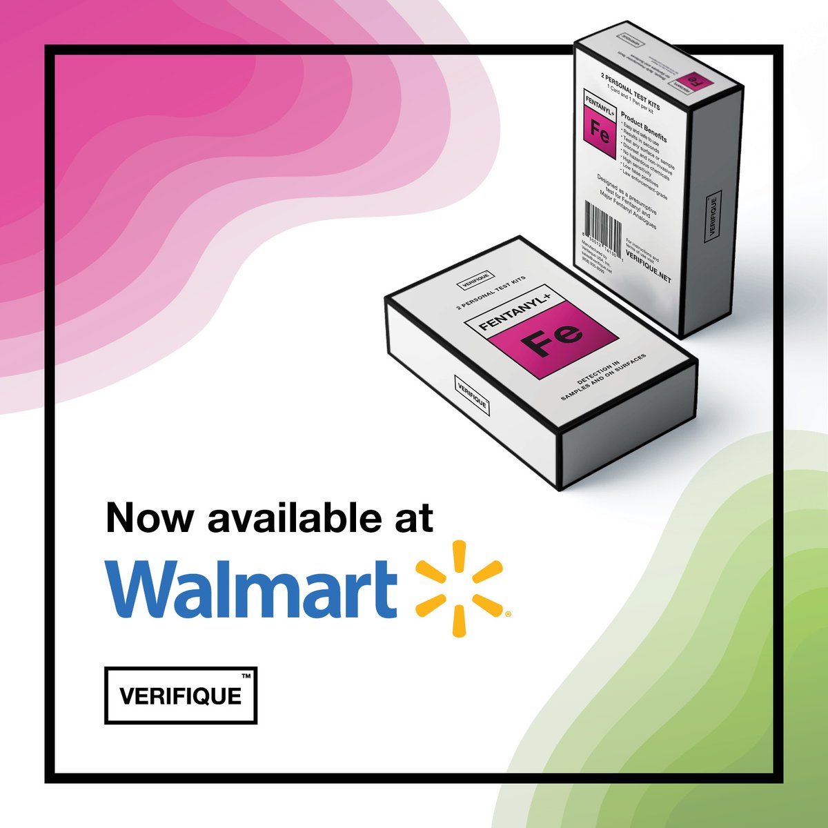 Overdoses involving fentanyl are on the rise and have created a global crisis driven by both illegal and prescription opioid use. Help keep your community safe. Verifique fentanyl testing kits now at Walmart: walmart.com/ip/Fentanyl-De…