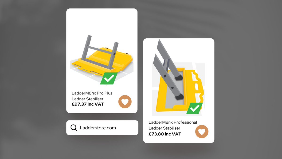 ladderstore's tweet image. The ladder accessory line from LadderM8rix is intended to help prevent ladder slippage, making working at height on ladders easier and safer. 
j.mp/3DTyM6v
#ladderstore  #ladder #protools #constructionsite #safeworkingatheight