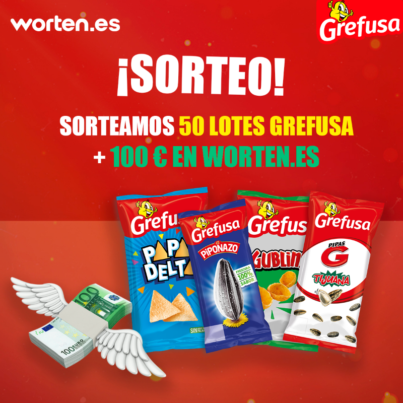 grefusa's tweet photo. Mantener la felicidad después del puente no es fácil pero ¡es viernes y tenemos sorteo!
Es un gustazo sortear un cheque de 100€ en @WortenES y 50 lotes de Grefusa👇
🍀Haz RT 
🍀Sigue @grefusa y @WortenEs
🍀Menciona a un amigo con #150ConGrefusayWorten
https://t.co/2fseLi9Xt1 https://t.co/GACFLumt8T