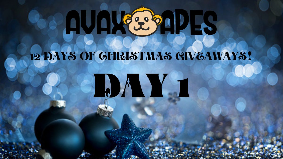 On the 1st day of Christmas the #Avax family, gave an <a href="/AvaxApesNFT/">AVAX APES🔺</a>
away for free!

Conditions :
1. Own a <a href="/AvaxApesNFT/">AVAX APES🔺</a>
2. Comment your apes and include #AvaxNftRush
3. RT