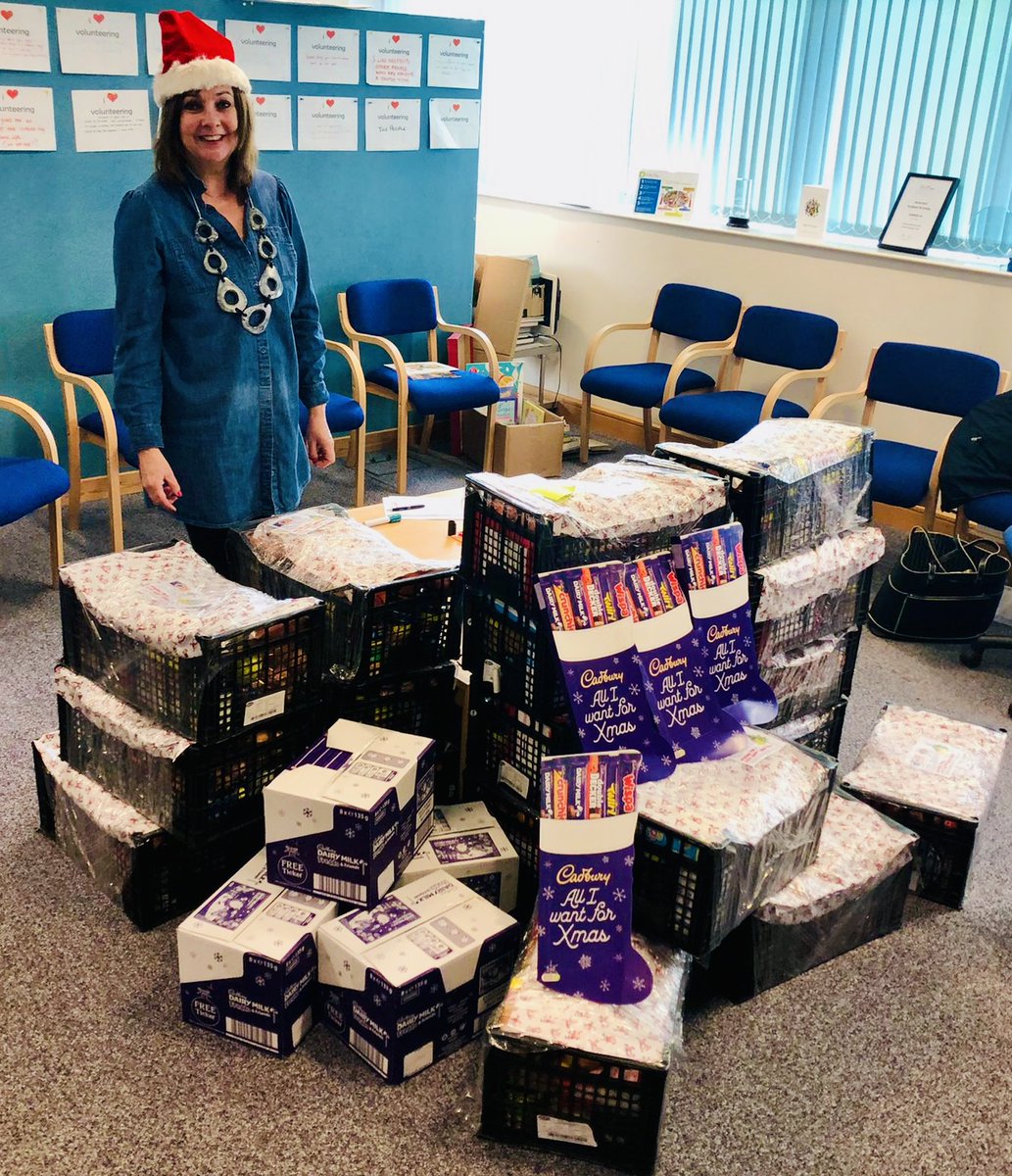 Christmas is nearly here! Huge thanks to Moore &amp; Smalley  Accountancy, Southport Hesketh Round Table and Southport Lion's Club for their donations of selections boxes and goodies for our Christmas hampers!