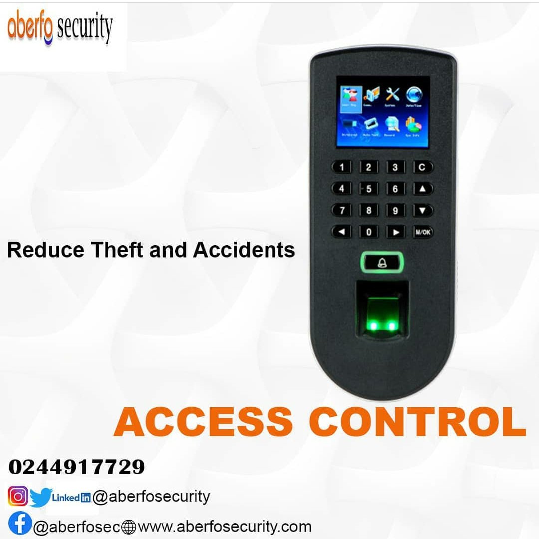 AberfoSecurity's tweet photo. Secure your company's assets from theft  by controlling access. 
 Call or WhatsApp us on 0244917729
#Security #Systems #accesscontrol #technology #Protection https://t.co/sUswcPHIZr