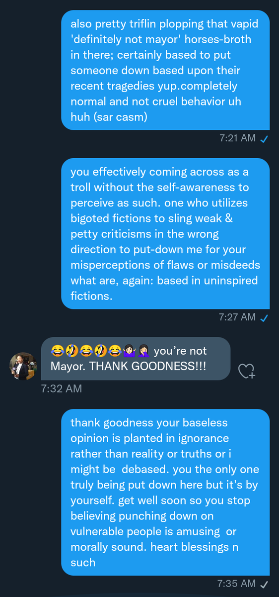BlexAarrella's tweet photo. @AngelaLYoung @jdcapelouto @andreforatlanta 👩🏽‍🏫📢angela seemingly has a twisted idea of what forward is; apparently believes it to include punching down on vulnerable people when they are freshly disenfranchised/for being different. misdirected hatred/bile.

chucklefucks violations of the disadvantaged. gross. https://t.co/gVekN72Kuu