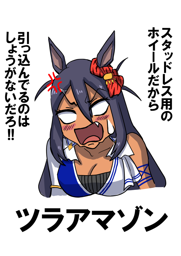 ツラ甘姐さん(背景透過ver) 