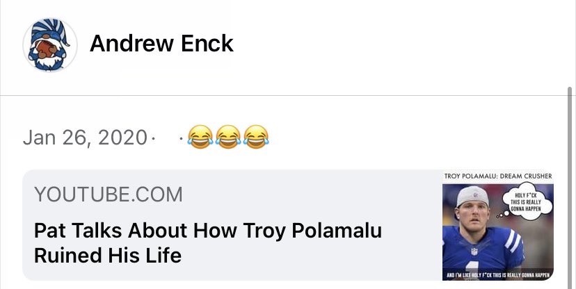 Andrew Enck tweet media