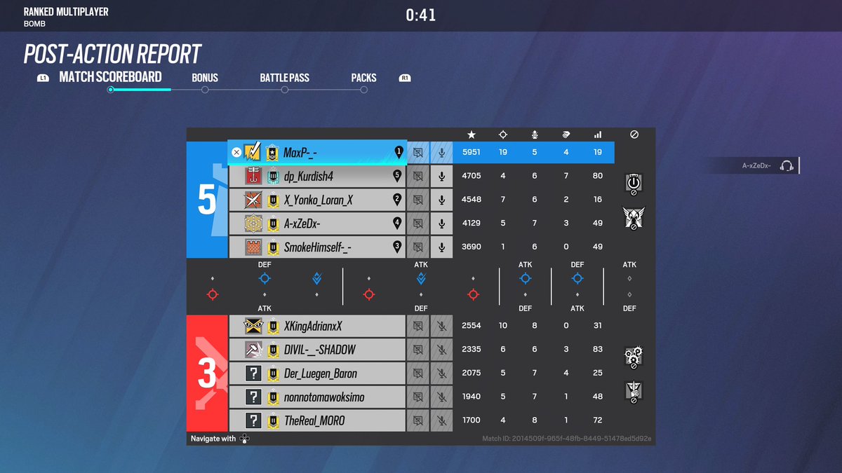 R6_BanMSP's tweet photo. I love gold lobbies on ps5 #r6 #r6siege #siege #rankedsiege https://t.co/lN95LpS8MY