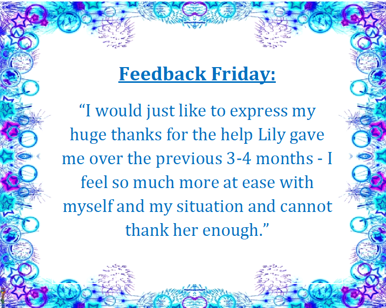 Seisdon Wellbeing Team (@mpftswellbeing) on Twitter photo It's that time of the week again! #feedbackFriday. 
Here is some feedback Lily, one of our Counsellors, received👏
To find out how we can help you with understanding and managing #lowmood #anxiety #panic #stress, call us on 0300 3030 923. It's that time of the week again! #feedbackFriday. 
Here is some feedback Lily, one of our Counsellors, received👏
To find out how we can help you with understanding and managing #lowmood #anxiety #panic #stress, call us on 0300 3030 923.