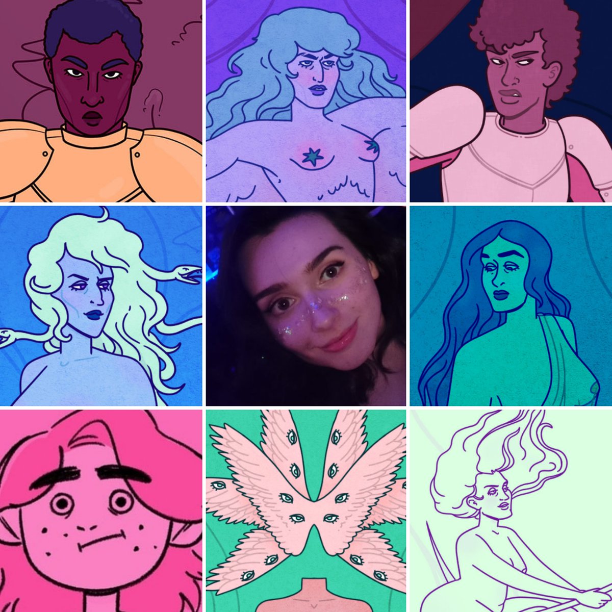 I love drawing gals #artvsartist2021 #artvsartist