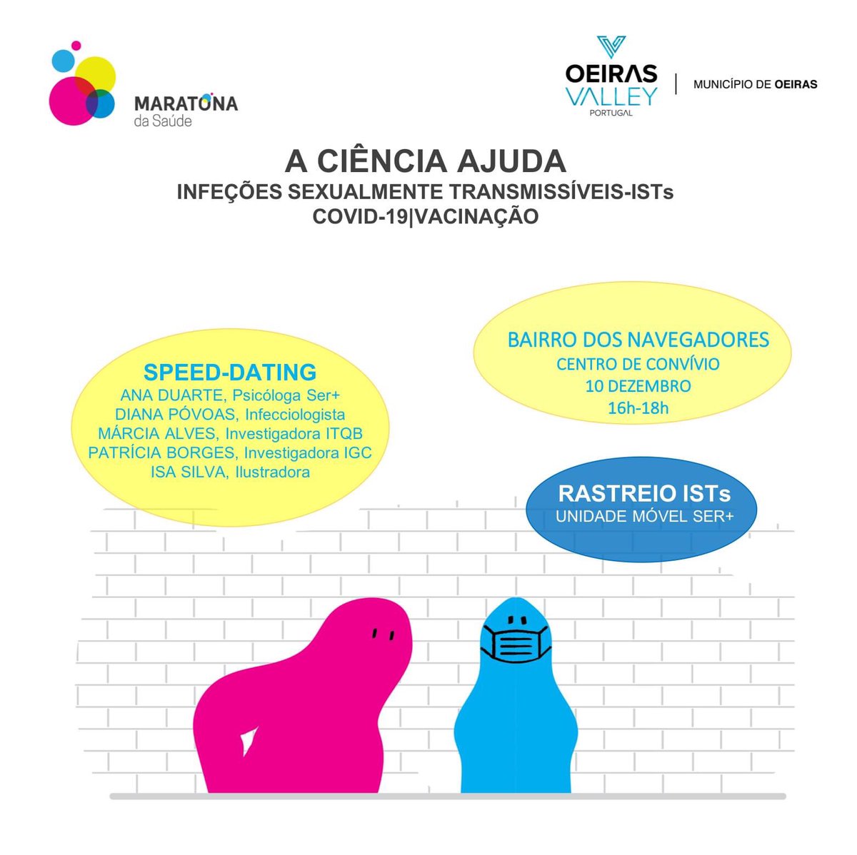 A Ciência Ajuda. Hoje no Bairro dos Navegadores em Oeiras.
<a href="/MunicipioOeiras/">Município de Oeiras</a> @IGCiencia @itqbunl <a href="/isv5/">Isa Silva</a>