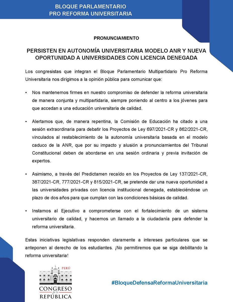 EdMalagaTrillo's tweet photo. Atentos a lo que ocurra hoy en la Comisión de Educación del Congreso, la contrarreforma no debe llegar al Pleno

Al igual que lo que ocurrió con la Comisión de Ética esta semana, instamos a la ciudadanía y los medios a hacer sentir su rechazo y a exigir Educación de calidad https://t.co/O3lxwli6RV