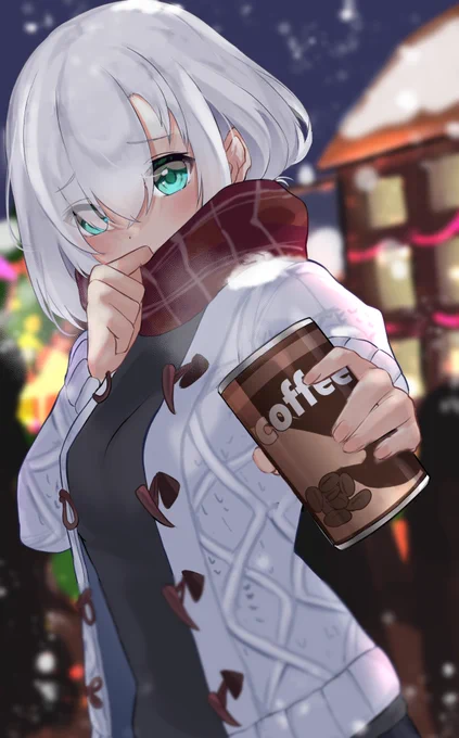 #マル描いてちょんっ 
クリスマスとまるまるはよく似合う 
