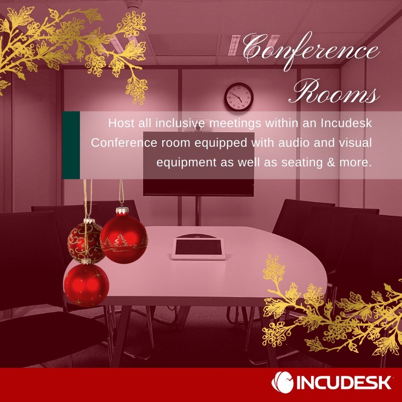 incudesk's tweet photo. Organizing that final company meeting before the holidays?

Let Incudesk help that process be one less hectic holiday task.

Visit https://t.co/GVLgRFGTjI today to find out more about our all-inclusive conference room bookings!!

#conference #meetings #coworking #incudesk https://t.co/vsDtKP1uBo