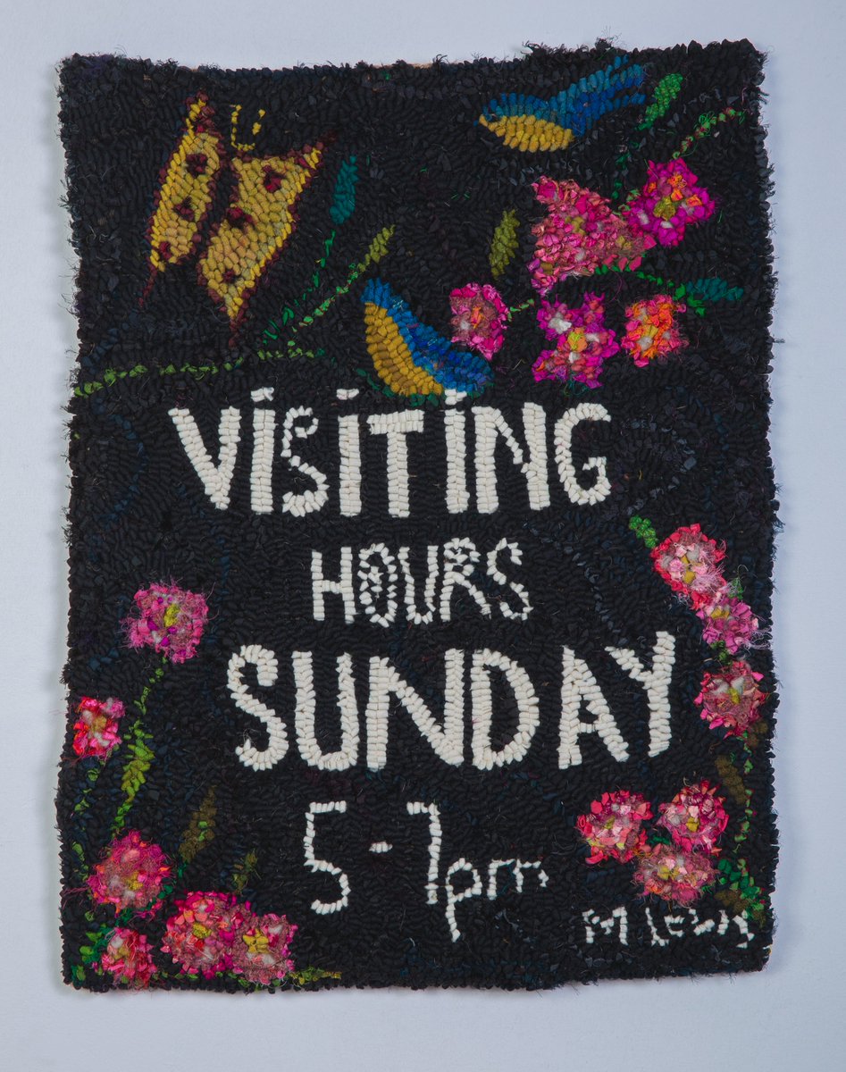 LKenneyrugs's tweet photo. Maud didn't just paint the "Paintings for Sale" sign...she also painted a sign for the poor farm next to her cute little house according to writer Lance Woolaver.
#maudlewis #poorfarm #NovaScotia https://t.co/hd5EpzDfRP