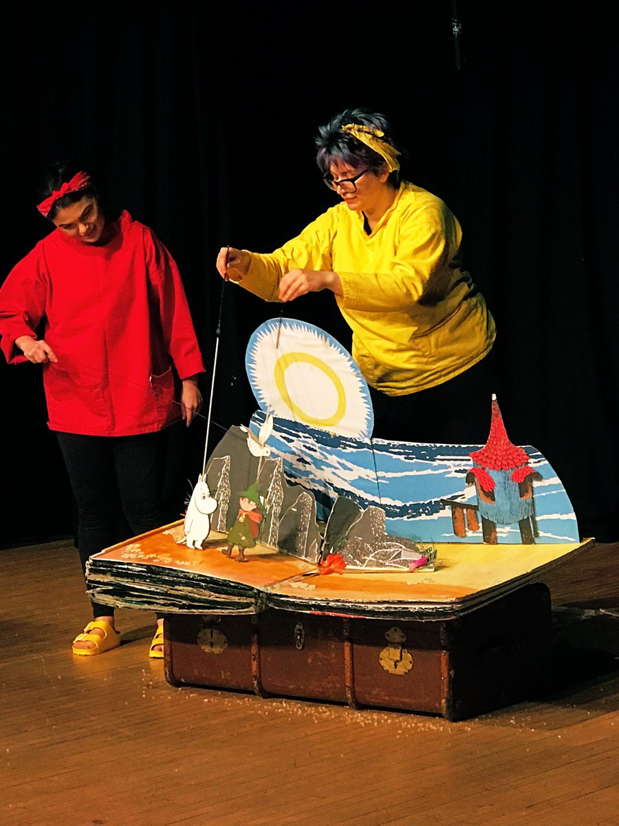 Newhampton's tweet photo. The #moonmins are here in #wolverhampton - a perfect festive treat for 4-7s and families on until Sunday. Tickets https://t.co/Njps3s4o5h #familyfun #xmas https://t.co/LDzTpjYTf3