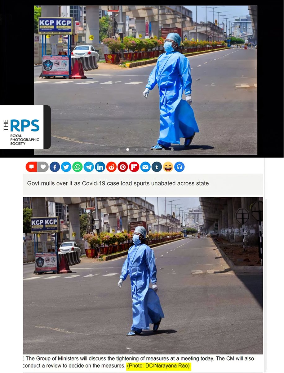 sudhakarimages's tweet photo. I recently saw a photo in someone @The_RPS panel, that photo was previously published in the @DeccanChronicle in the name of Narayana Rao, How is this possible.
https://t.co/QFeS4MwUsX https://t.co/LqibbcN9yU