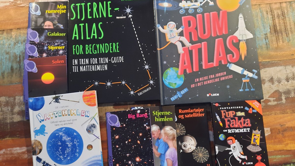 kroppedalmuseum's tweet photo. Mangler du Julegaveideèr?
Vi har bøger om Astronomi, både til børn og begyndere.
Kig ind i butikken, vi har også andre gaveideèr https://t.co/IQ9ceLO2wg