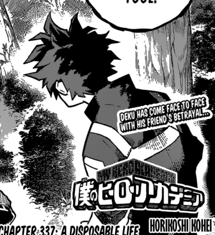 #bnha337 #mha337 #bnhaspoilers #mhaspoilers

Okey but Midoriya's back???????? 😳🥴 