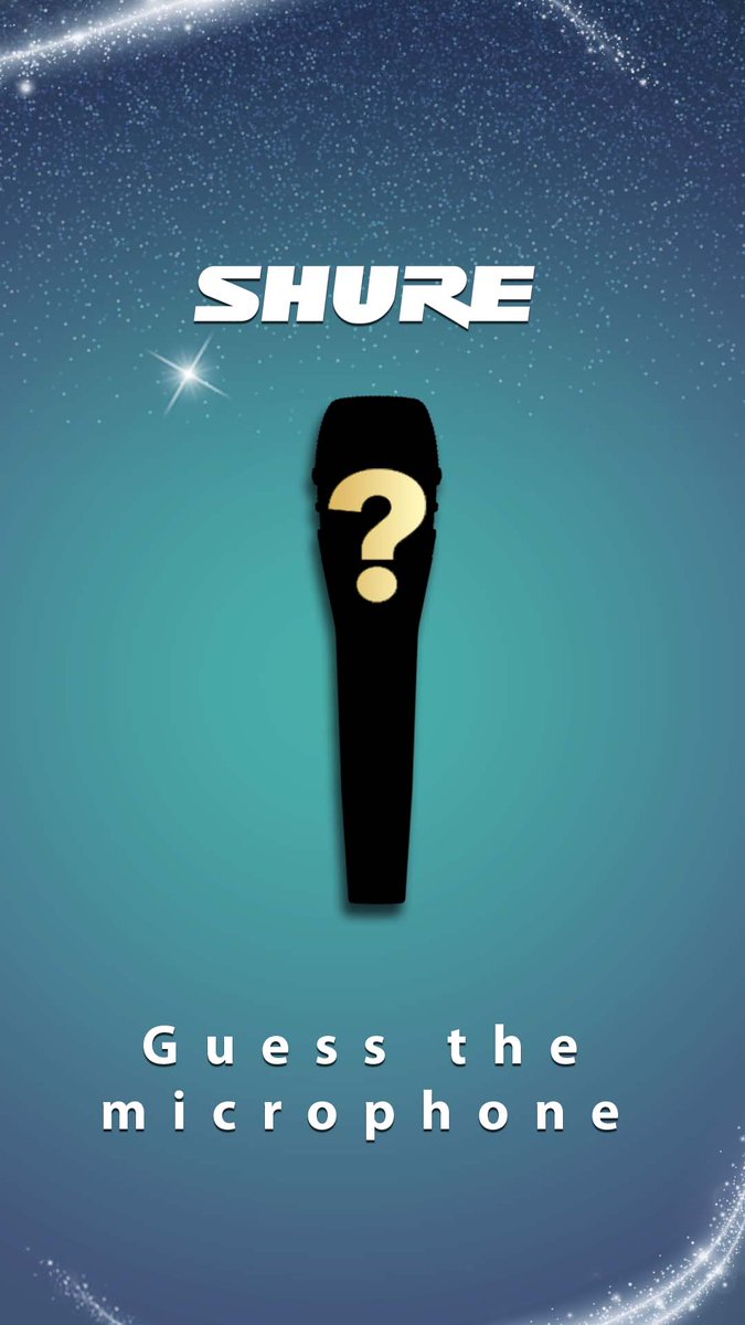 gear4music's tweet photo. 12 days of @shure🎅
Day 10: Guess the microphone! 🎙️
Enter now and you could win mystery prizes with the 12 days of Shure! All you have to do is simply comment your answer, retweet and tag us! 🎶
#gear4music #shure #shuremicrophones #12daysofshure https://t.co/joagxNYicH