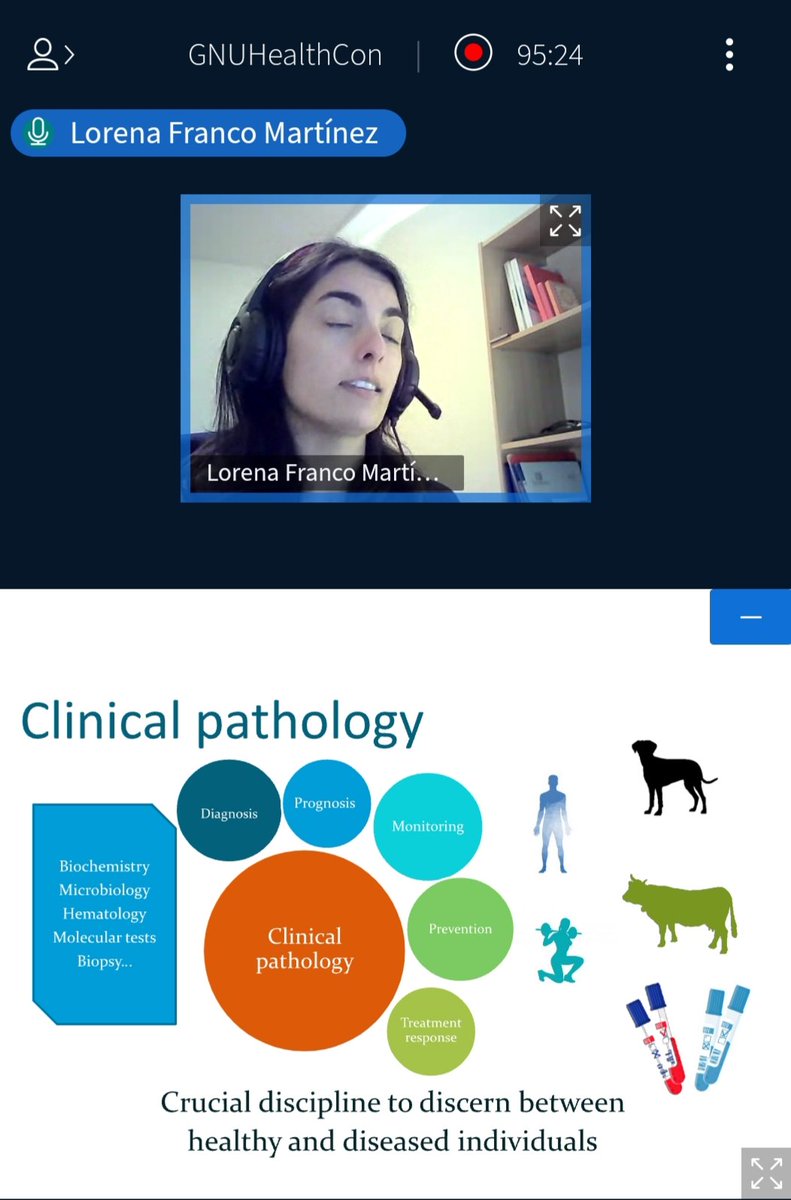 gnusolidario's tweet image. #GHCon2021 Lorena Franco-Martinez and the Cost-effective technologies for a routine clinical pathology laboratory #libresoftware #LIMS @gnulims
