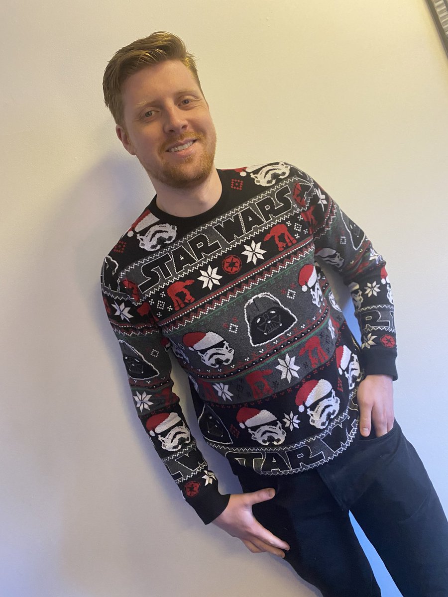 SheffieldIT's tweet photo. Sam and his Christmas Jumper https://t.co/2u125j65hm
