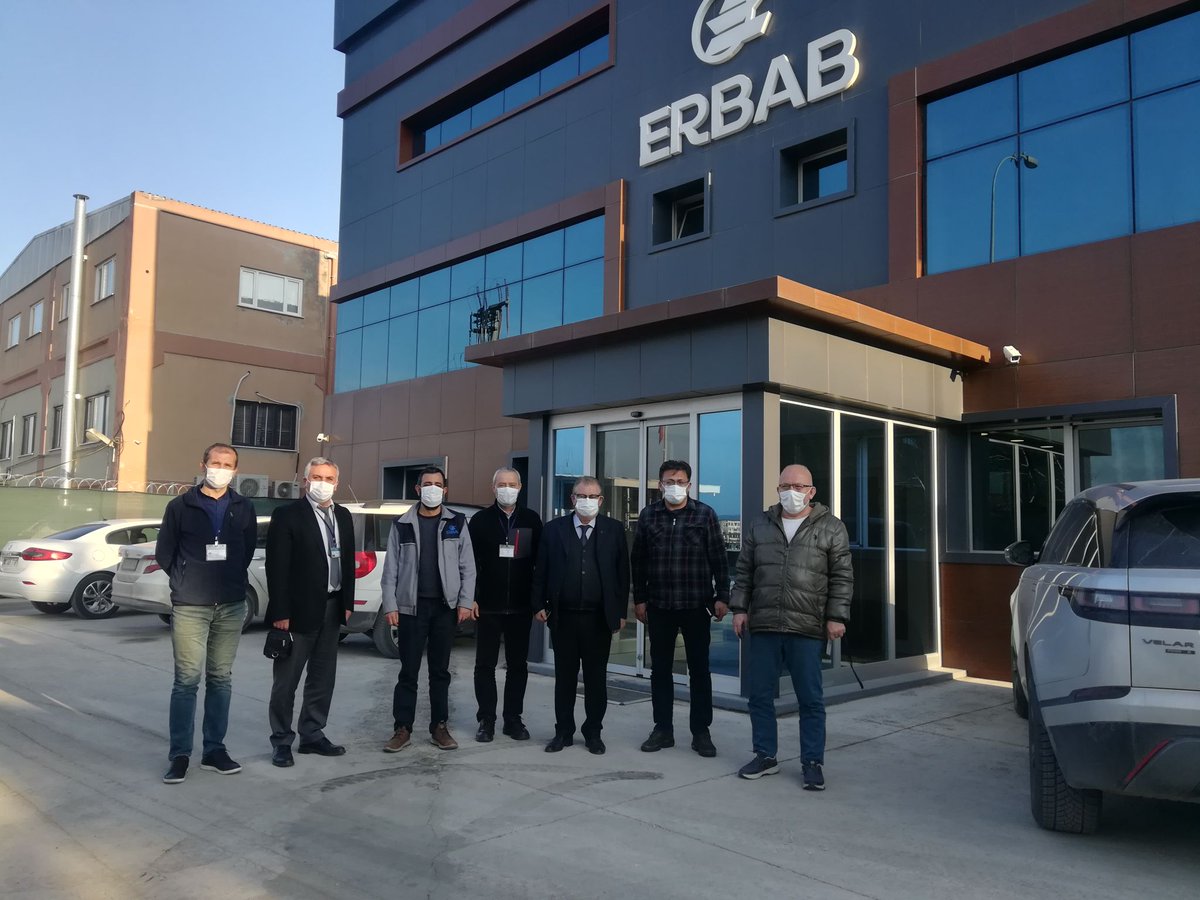 ERBAB1978's tweet photo. Savunma Sanayimizin Lokomotifi olan MKEK Maksam Makine ve Maske Fabrikası Müdürü Sayın Turgay Topaloğlu ve heyeti ile firmamızda bir hatıra fotoğrafı. https://t.co/BWxmTMakYI