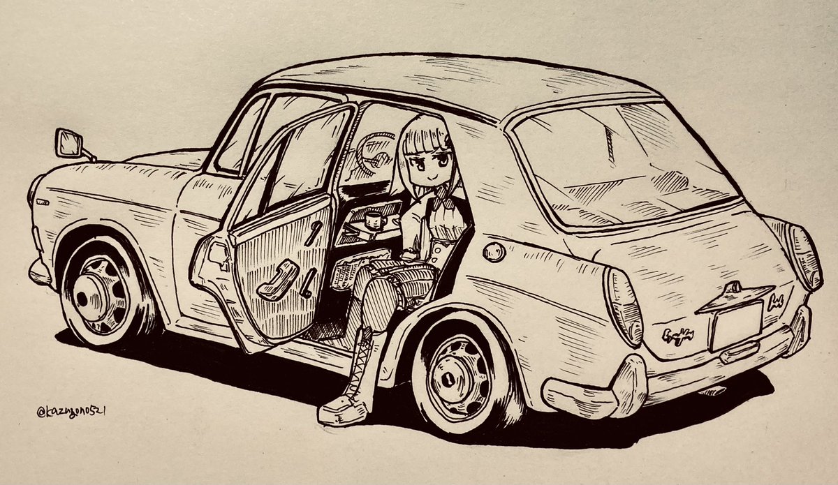 去年の12月と今年の11月。どうですか?
 #一年間で絵が上達してるか見てみましょう 