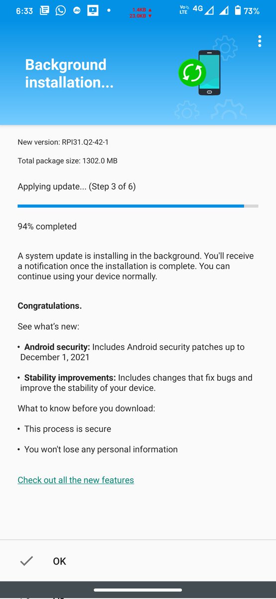 Pravesh070507's tweet photo. Motorola one fusion plus android 11 update https://t.co/8AciaiDStV