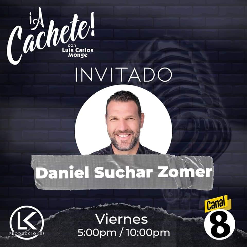 danielsuchar's tweet photo. ESTA NOCHE -- Mil Gracias a Luis Carlos Monge (@LuiskMonge ) por la invitación....
Espero les guste el programa...
⏰ 5pm
📺 Multimedios CR (@multimedioscr
)
#ACachete https://t.co/M9vC3pCRwZ