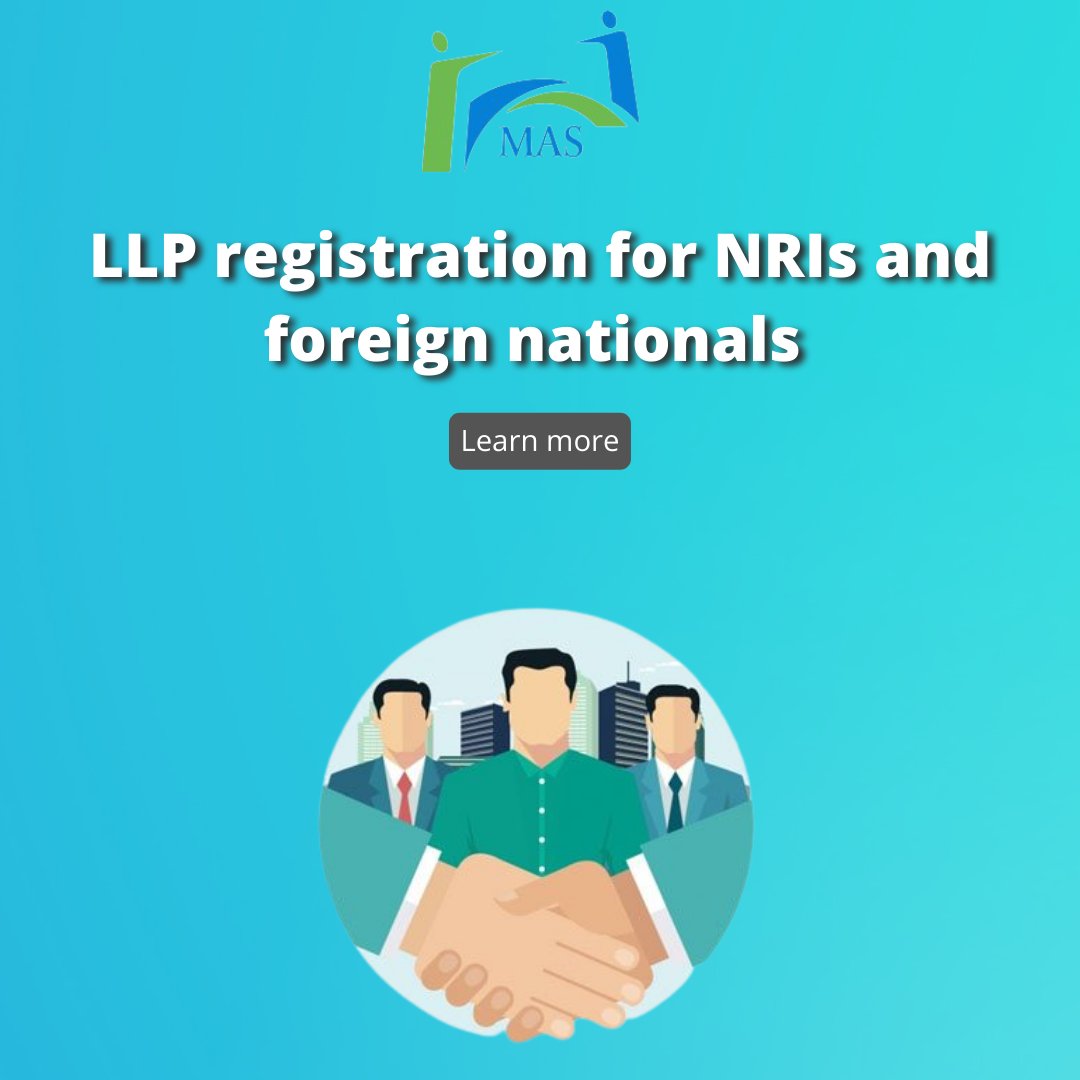 mas_partner's tweet photo. LLP registration for NRIs and foreign nationals

To know more, visit: https://t.co/XRsOcFnVqZ
.
.
.
#LLPRegistrationforNRIAndForeignNationals #MainFeaturesOfIndianLLP #IncorporationoftheCompany #OpeningofBranchOffice #RegistrationofLLP #MAS https://t.co/sgVdLlZjzA