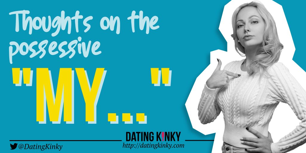 Is it appropriate for the s-type to refer to their D-Type as "MY [fill-in-the-honorific]?" 

Someone on FB says No. I disagree. 

rfr.bz/t3hyo8p

#DatingKinky #DSRelationships #PowerExchange