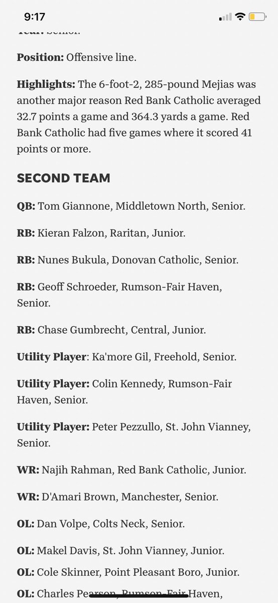 tommy_giannone's tweet photo. Blessed to be named 2nd team All-Shore by Asbury Park Press https://t.co/hrFzEqKwGU
