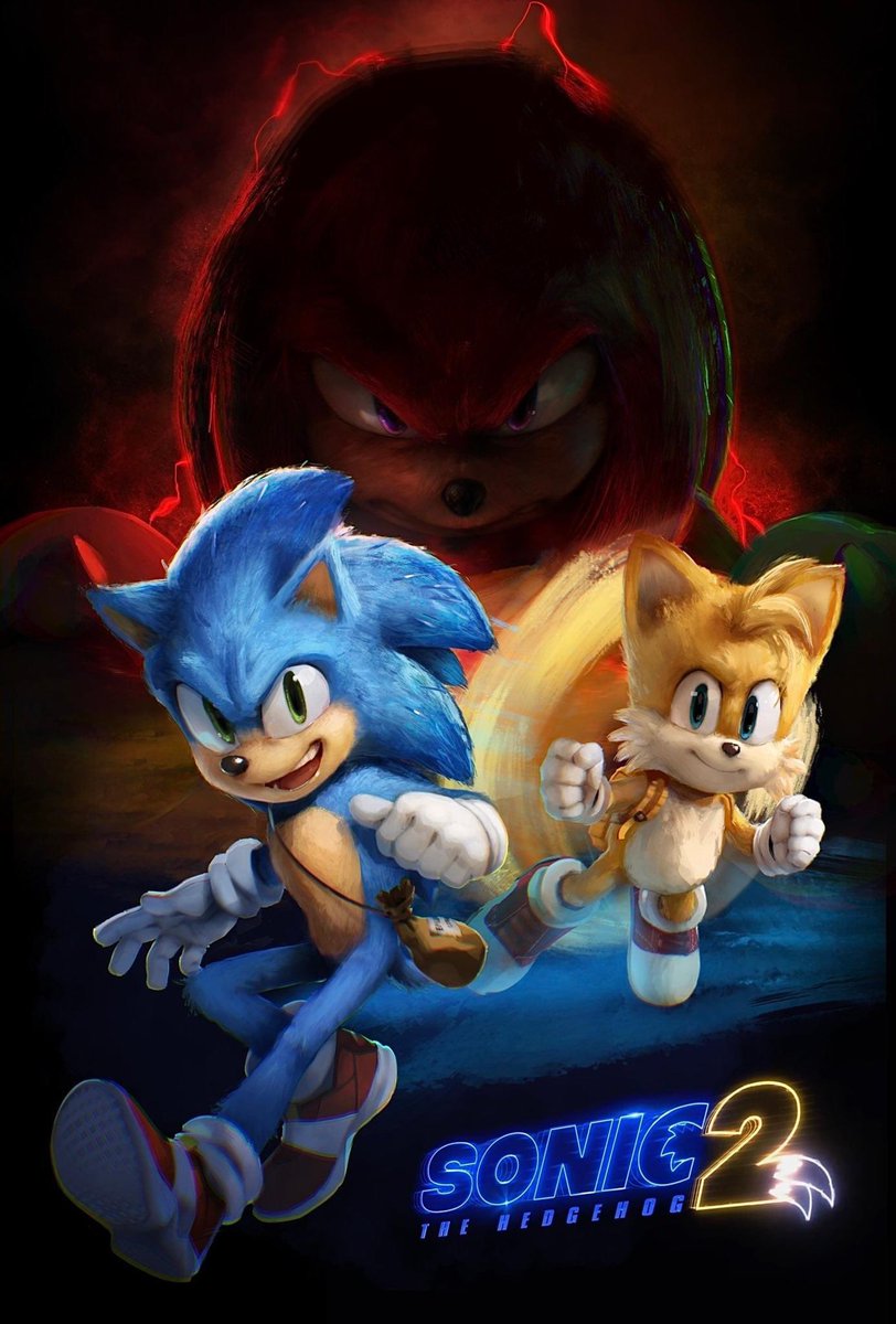 RK Play on X: Novo pôster do Sonic 2 o filme #SonicMovie2 Tô