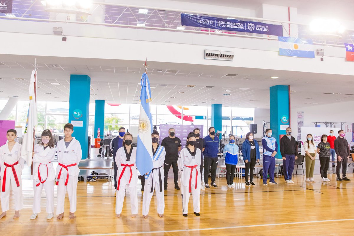 ULPSanLuis's tweet photo. #Taekwondo 🥋
El Programa YOG, que prepara deportistas para el proceso olímpico, y las Escuelas Deportivas Argentinas, en su primera jornada presencial del año en el Campus.
Más Info ➡️ https://t.co/r3tIEuP4pB
#ProgramaYOG https://t.co/cYW1fsujGL