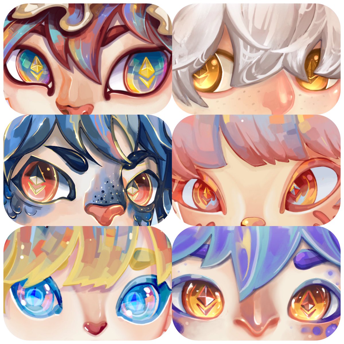 DaeHappydog's tweet photo. Fairy ETH eyes (｡◕‿‿◕｡
(spoiled) 

#NFT #NFTartists https://t.co/cahoatt1dt
