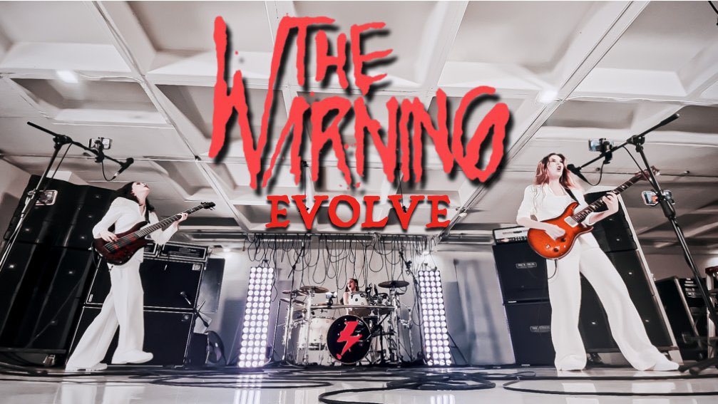 TheWarningAust's tweet photo. The Warning | Evolve - #MayDayEP
#TheWarning #TheWarningBand #TheWarningEvolve #WomenThatRock #RockMusic #NewMusic #Playlist #Spotify
🎥 Watch Now: https://t.co/CYFvoAfGb6
🎧 Stream Now: https://t.co/Vf7vhLwrVX https://t.co/INhd5MSKVP