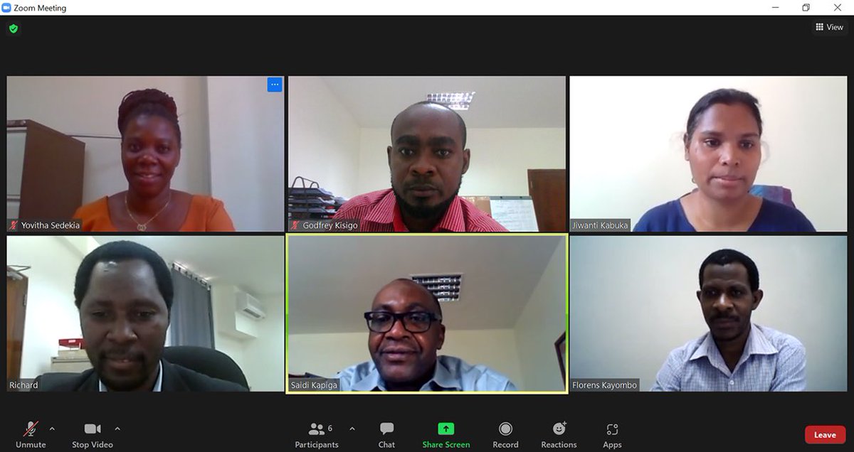 Working remotely at MITU in response to COVID-19 pandemic.

mitu.or.tz/working-remote…

#medicalresearch 
#tanzania #medical #research #mwanza #mitu