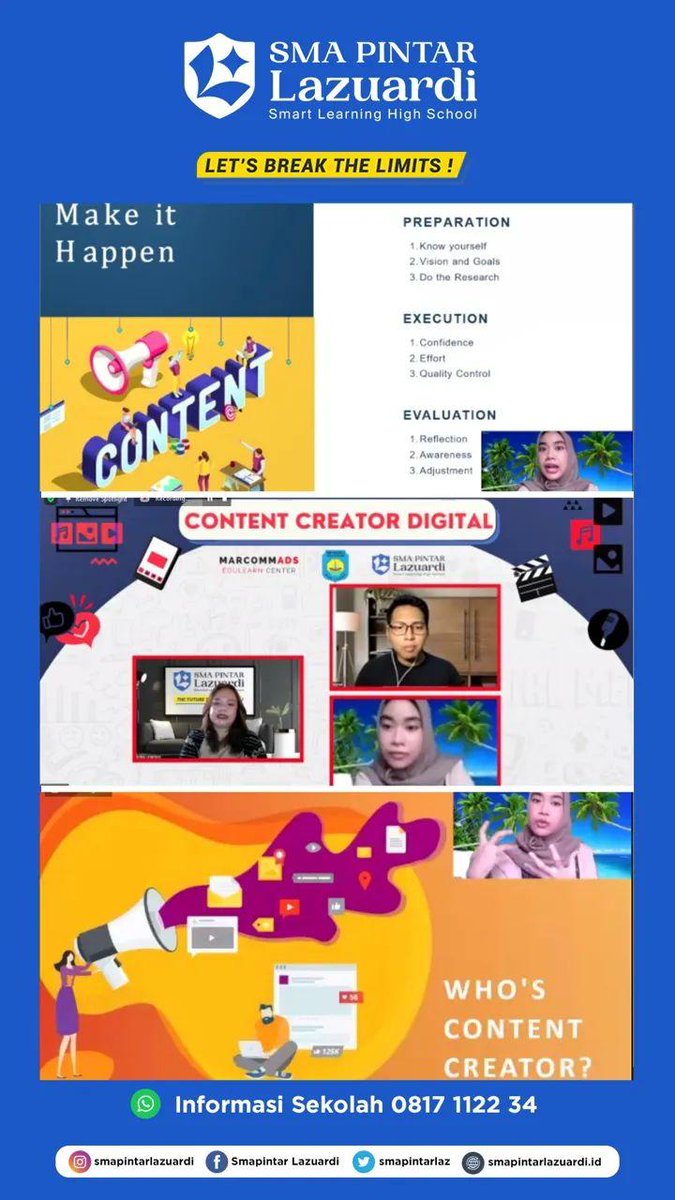 Semua generasi Z pasti menjadi generasi aktif di sosial media. Biar sosial media kamu memberikan hal positif, hari ini SPL berbagi ilmu menjadi seorang konten kreator tahap pemula. Mimin bagi ya highlight fotonya