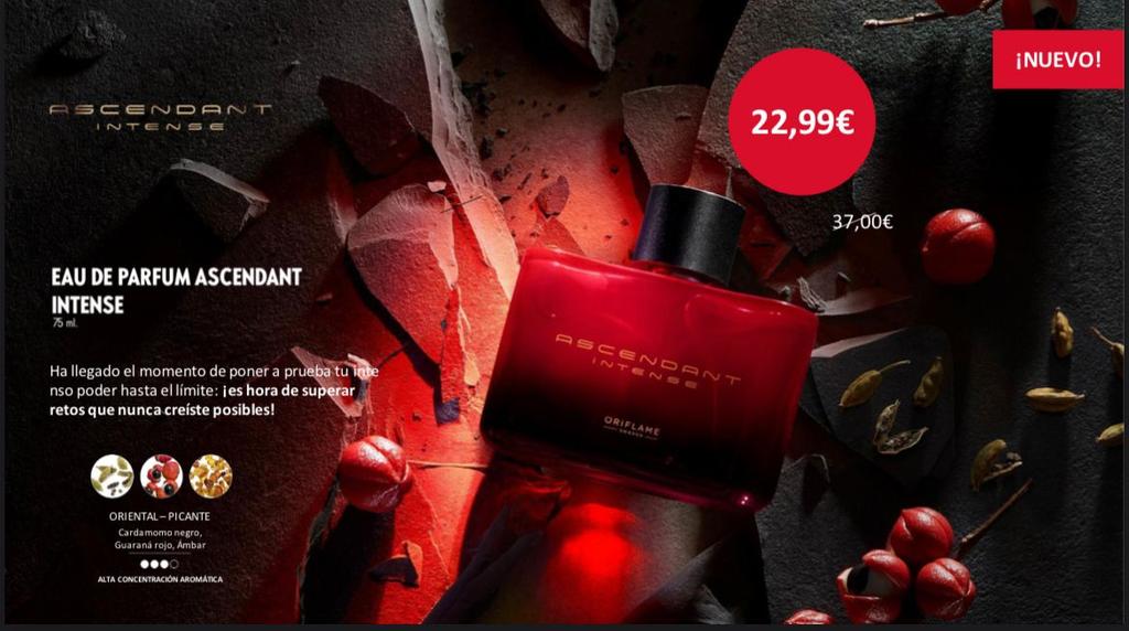 ❇️ EAU PARFUM ASCENDANT INTENSE ❇️

✨ Creada para capturar la experiencia única entre la determinación interior del hombre y la fuerza física.

‼️22'99€‼️

Para más información 📩